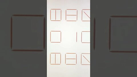 Toothpick Brain Teaser #shorts