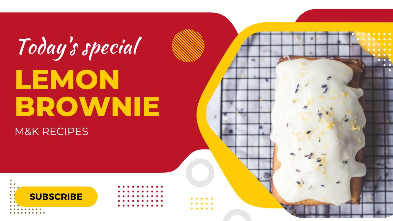 Learn How To Make Delicious Lemon Brownies From Scratch