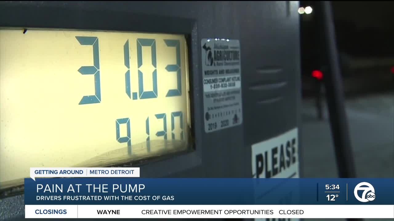 Pain at the pump: Drivers frustrated with the cost of gas