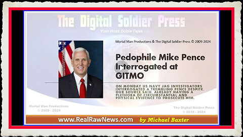 Pedophile Mike Pence Interrogated at GITMO
