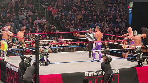 Ring of Honor Wrestling 8 man tag Match! #CertifiedWrestlingPodcast #prowrestling