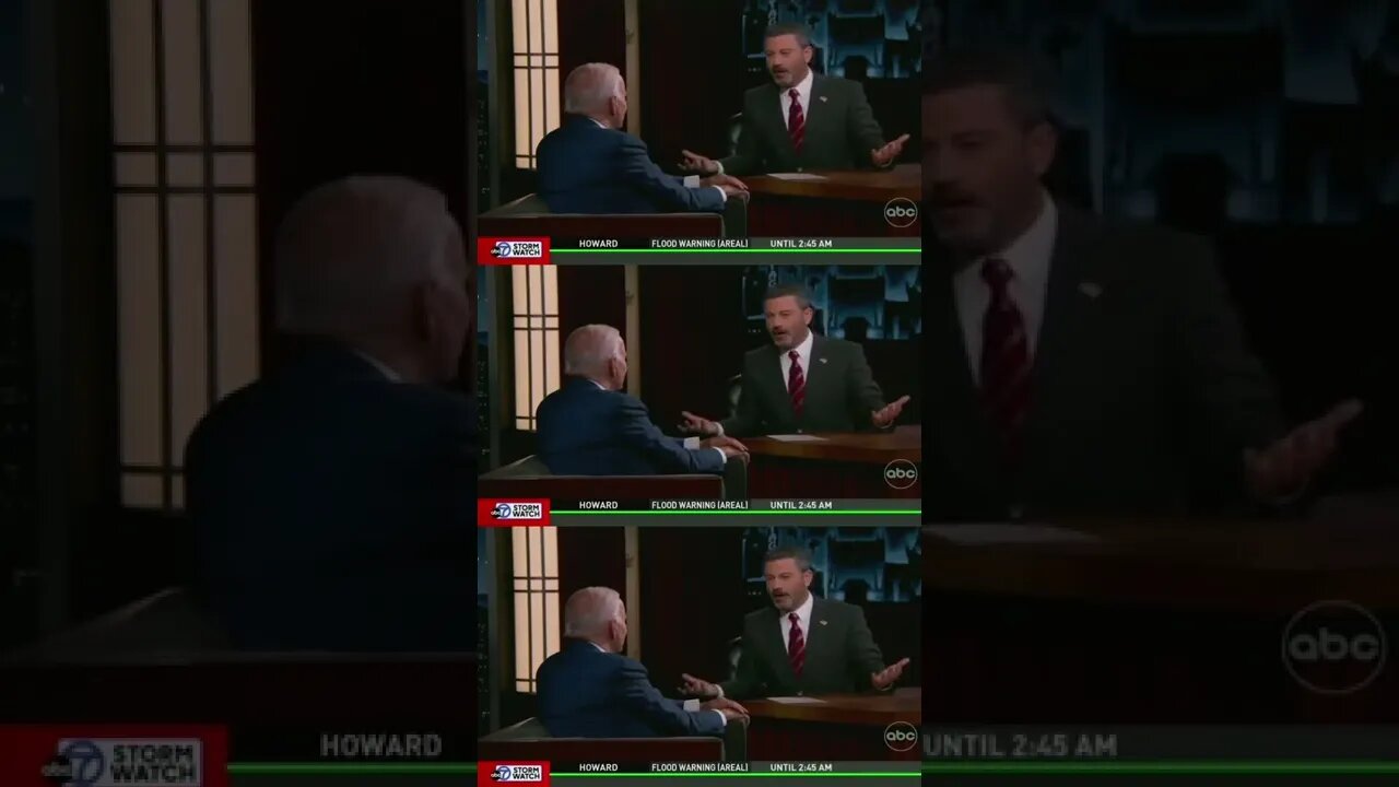 Ben Shapiro REACTS to Biden going on Jimmy Kimmel