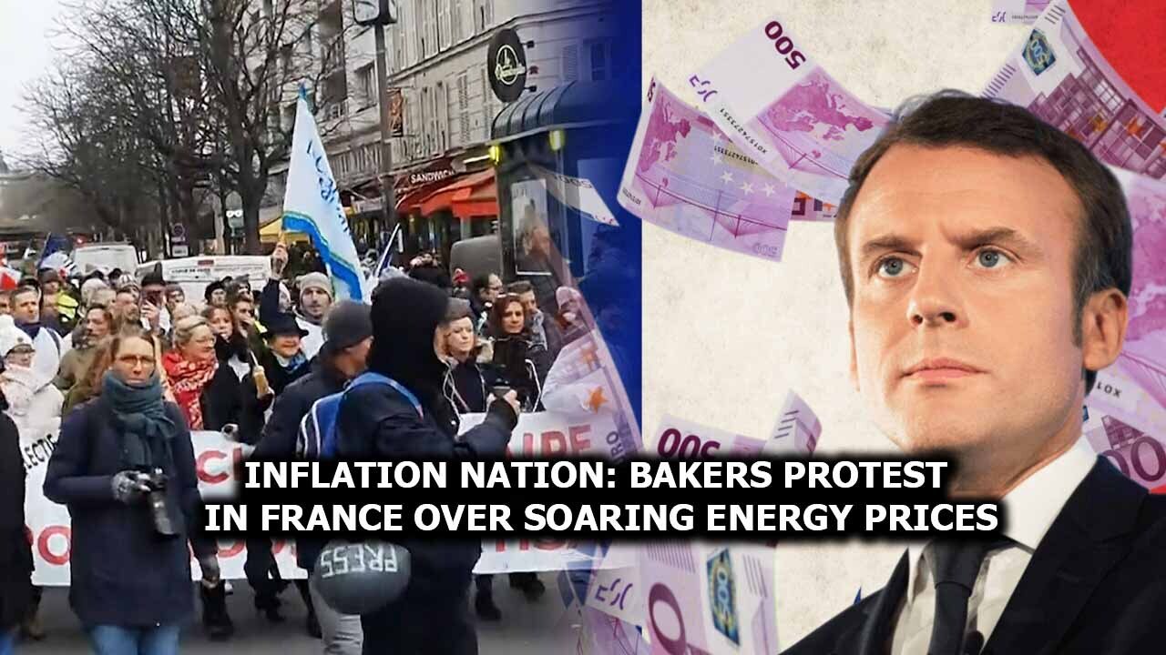 Inflation Nation: Bakers Protest In France Over Soaring Energy Prices