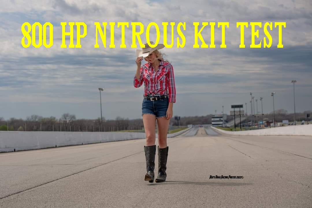 00210 800 HP Nitrous Kit Test