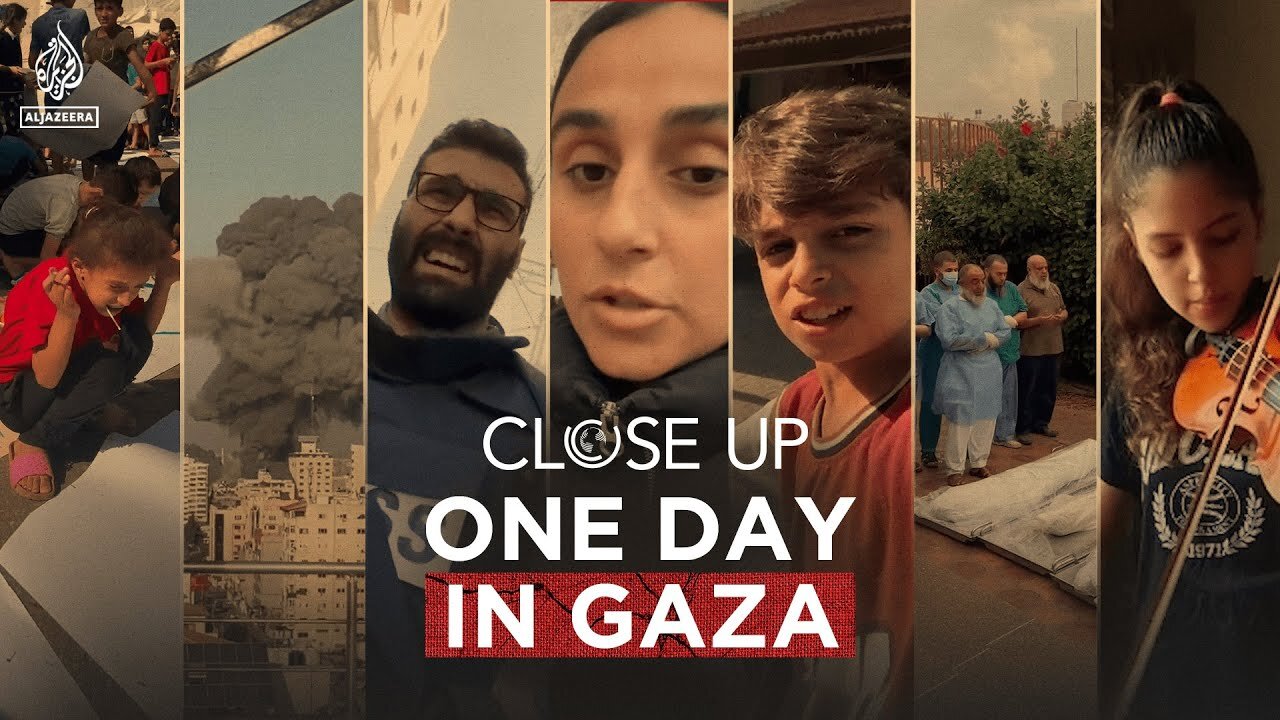 This is what 24 hours of our lives in Gaza look like | Close Up