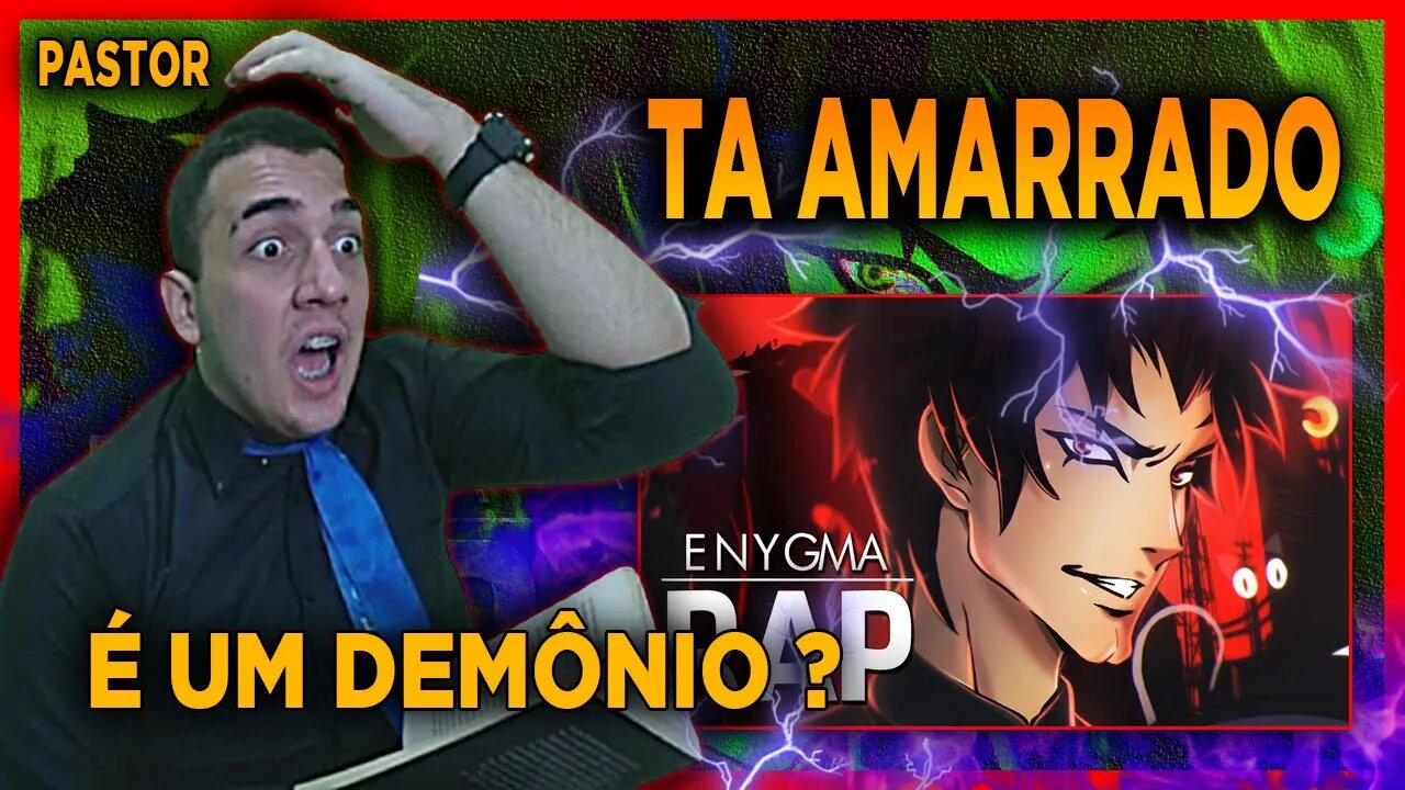 PASTOR REACT Rap do Akira Fudou (Devilman Crybaby) | Coração Humano | Enygma 84