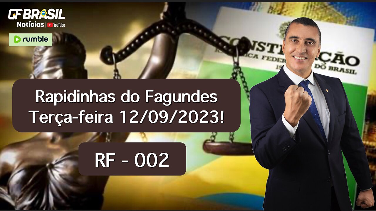 Rapidinhas do Fagundes Terça-feira 12/09/2023! - RF-002.