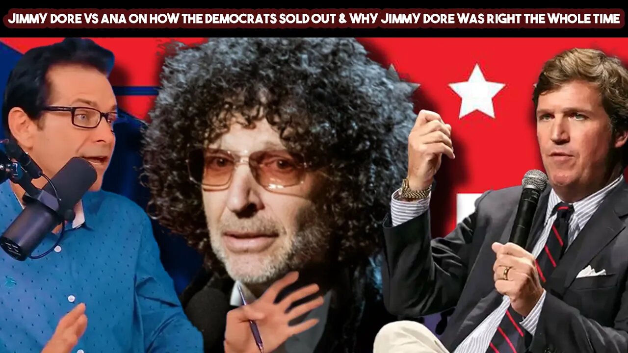 Howard Stern Running 2024? Jimmy Dore & Tucker Carlson Called Him Out 5 Months Ago