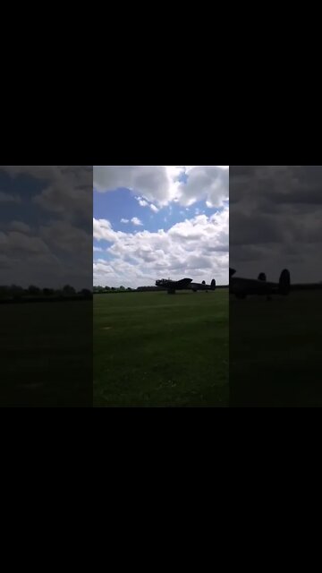 Avro Lancaster Moving By