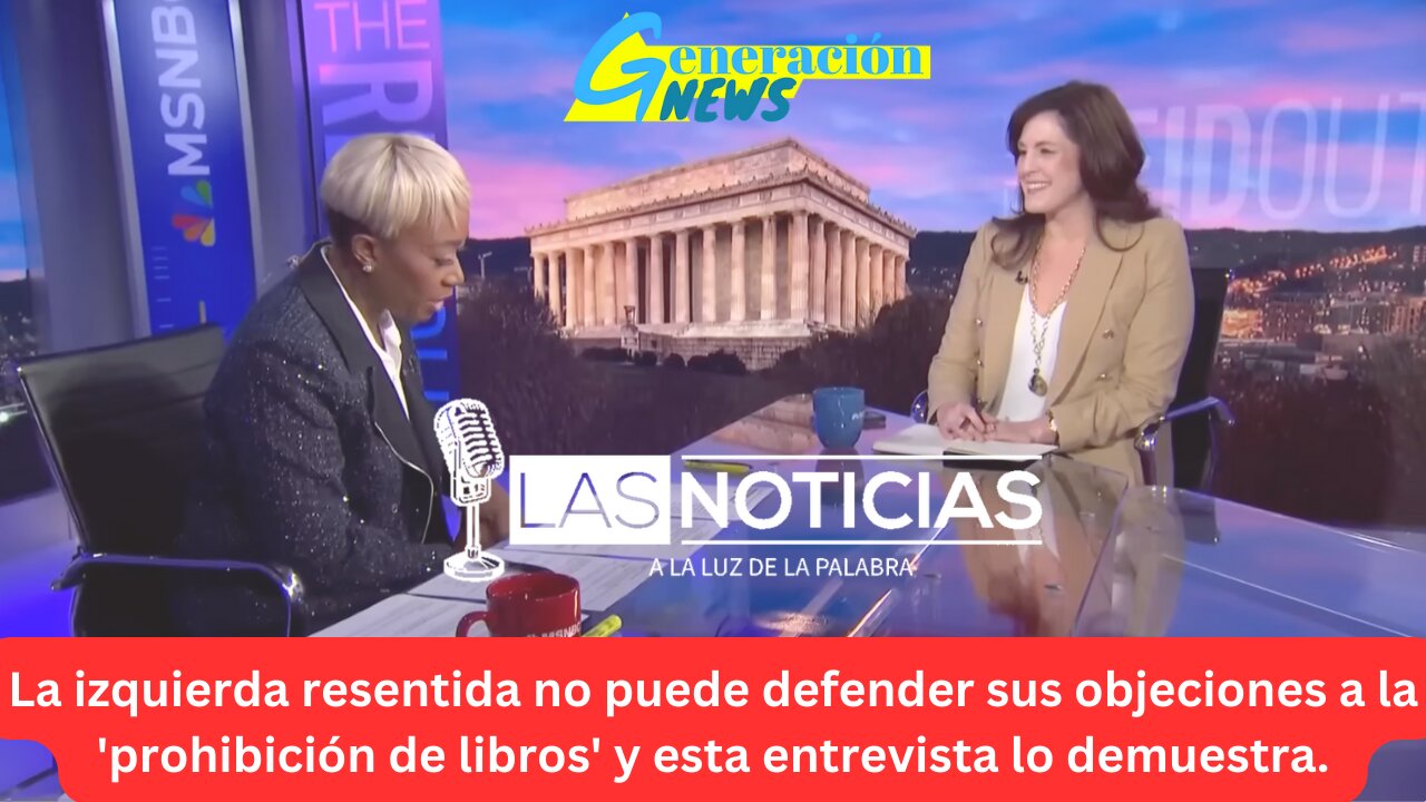 La izquierda no puede defender sus objeciones a la prohibición de libros.