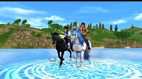 Over the sea in Aideen's Footsteps XP glitch (star stable)