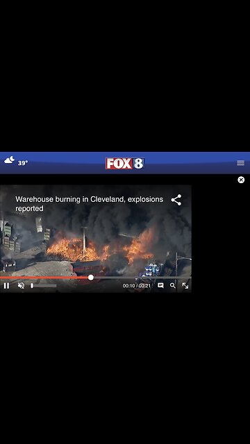 FACTORY 🏭 BLOWS UP IN CLEVELAND