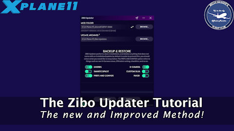 Zibo Updater Tutorial - A Better way to Update the Zibo!