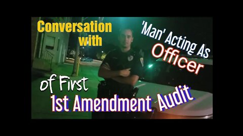 Conversation with "Man" Acting as Offices About Our Interaction From First Audit