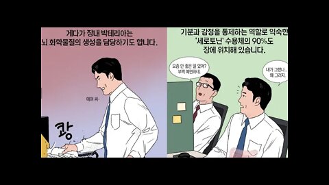 미라클브레인 푸드, 우마 나이두, 배변장애, 장과 뇌, 과민성 대장 증후군, 불안, 염증성 장질환,서양식식단, 세로토닌, 우울증, 프로바이오틱스, 오메가3, 지중해식 식이,트립토판