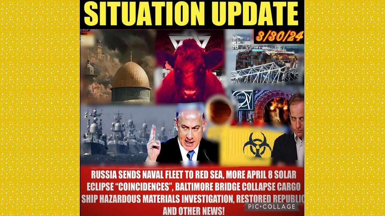 SITUATION UPDATE 3/30/24 - Child Trafficking/Sra/Mk Ultra, Gcr/Judy Byington Update, Us Republic