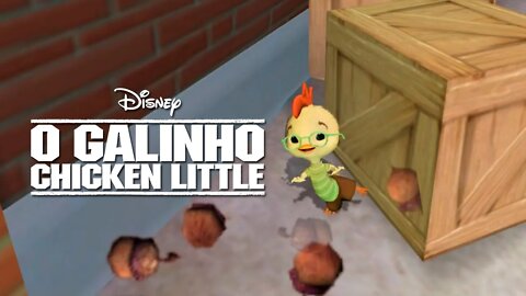 O GALINHO CHICKEN LITTLE (PS2) #3 - Caçada ao Uniforme & Cinema (Dublado em PT-BR)