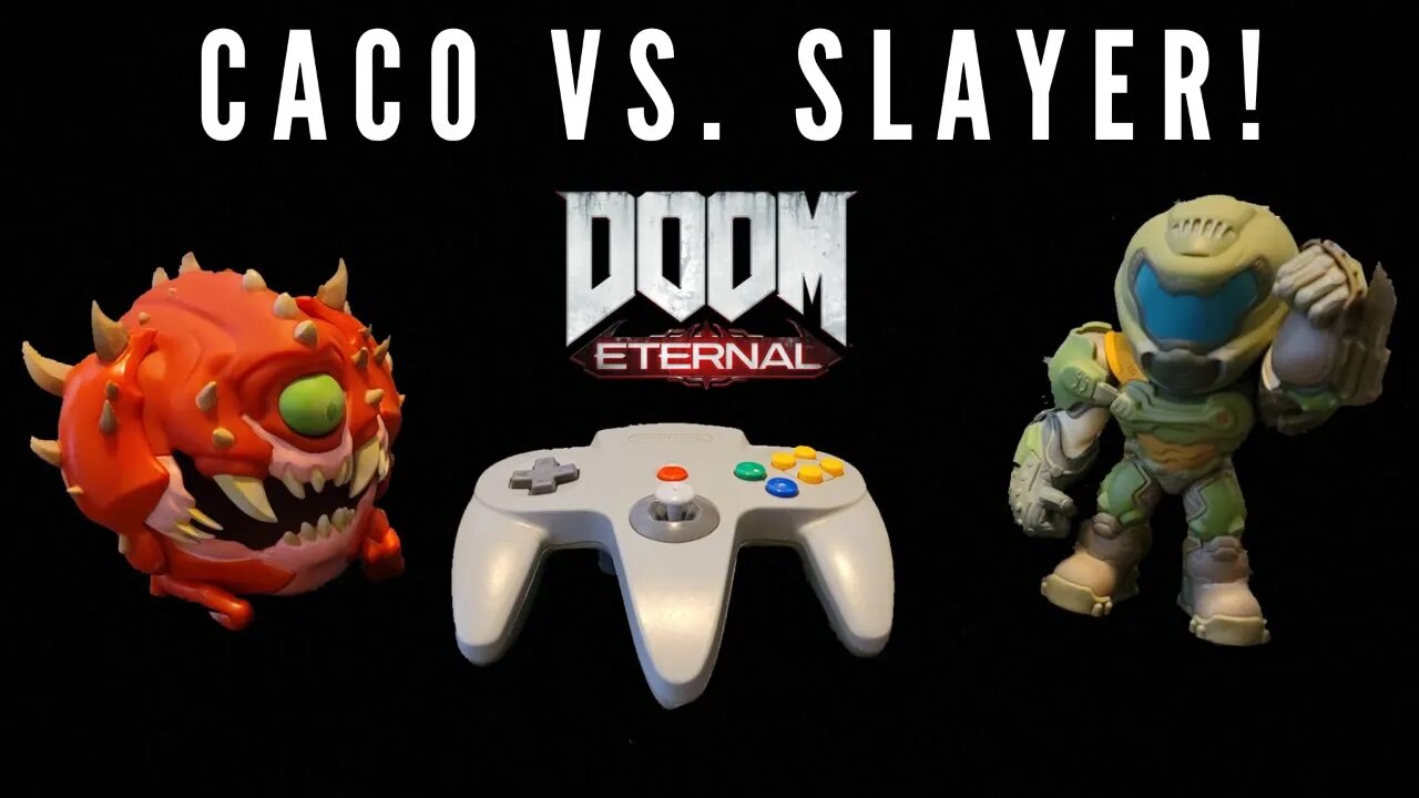 Doom Slayer vs. Cacodemon! (Nintendo 64 Gameplay Battle!)