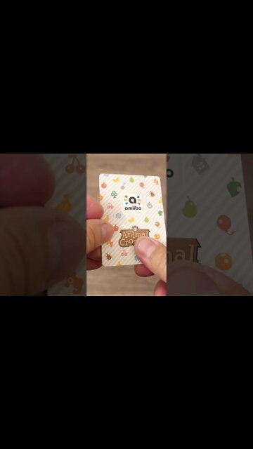 Animal Crossing Amiibo Cards Unboxed! Part 12 #SHORTS
