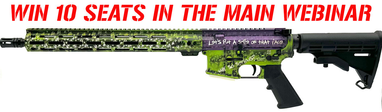 ZEUS ARMS JOKER BUILD 5.56 MINI #1 FOR 10 SEATS IN THE MAIN WEBINAR