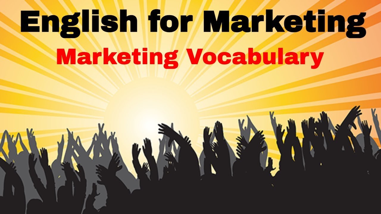 Learn Business English ESL Vocabulary - Marketing Vocabulary