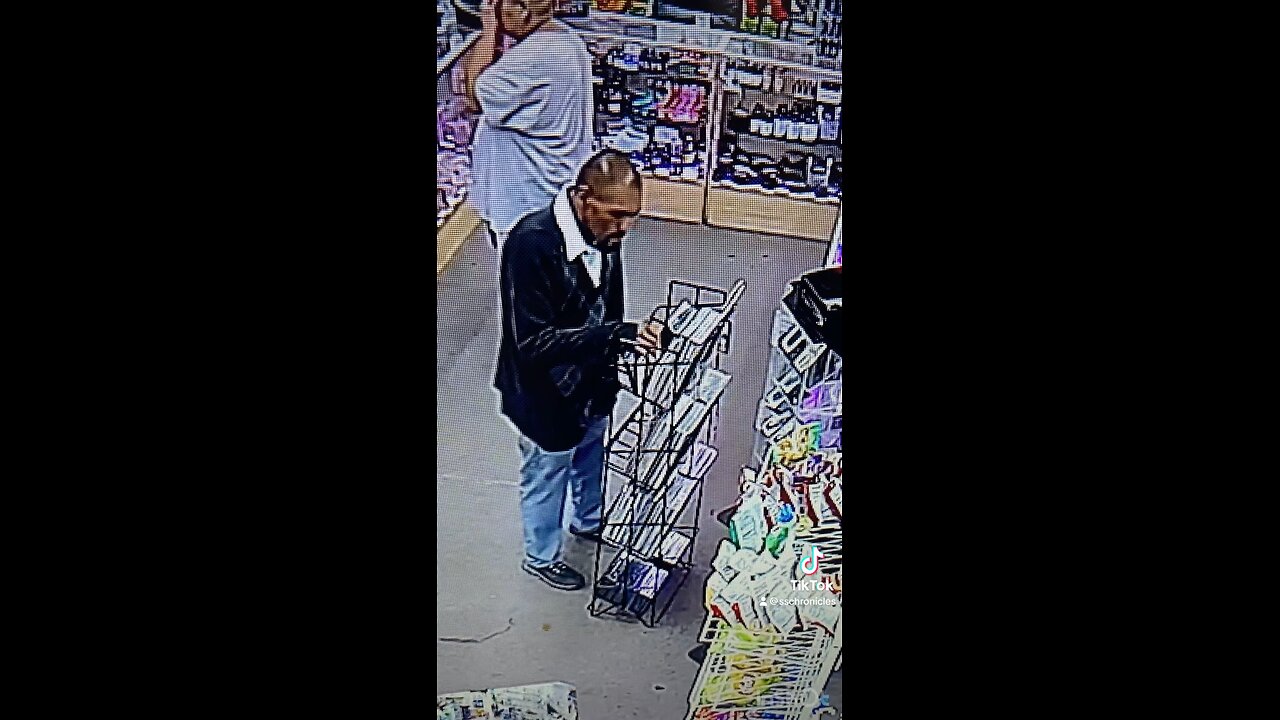 Homeless Man Steals Adult Magazine from Smoke Shop