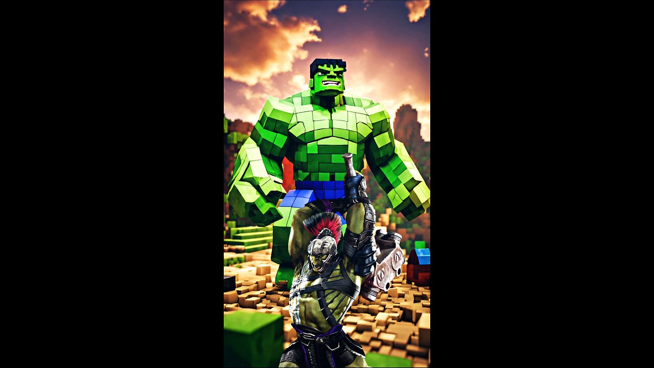 Superheroes as Minecraft #avengers #marvel #trending #shortvideo #Dernièrecréation