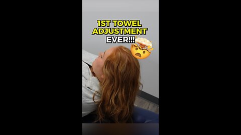 This Was The First Time She Tried This Intense Adjustment! #chiropractor #backpain #neckpain