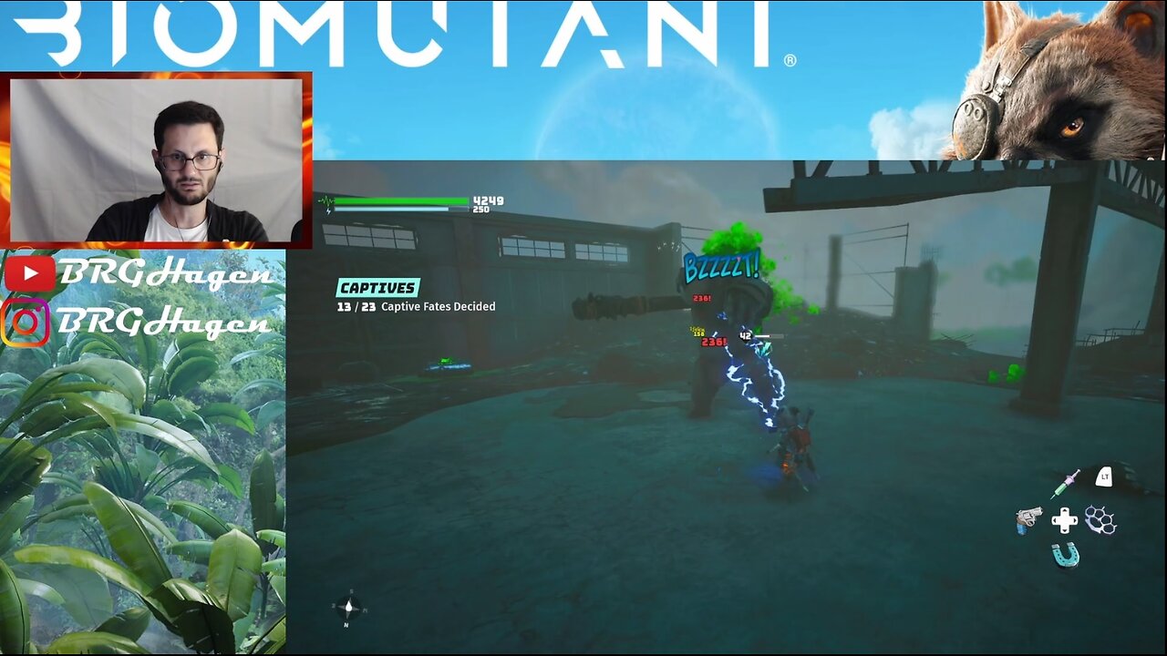 Roaming around the world of Biomutant!