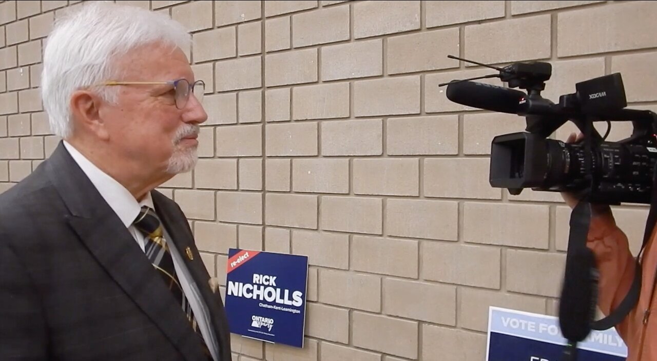 Upcoming Elections and Ontario Party. Rick Nicholls interview.