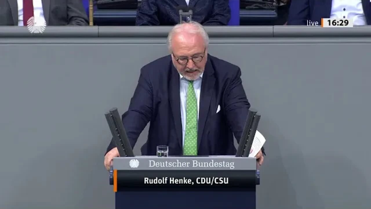 Die umstrittene Rede zur Impfpflicht von Rudolf Henke CDU/CSU (2019)