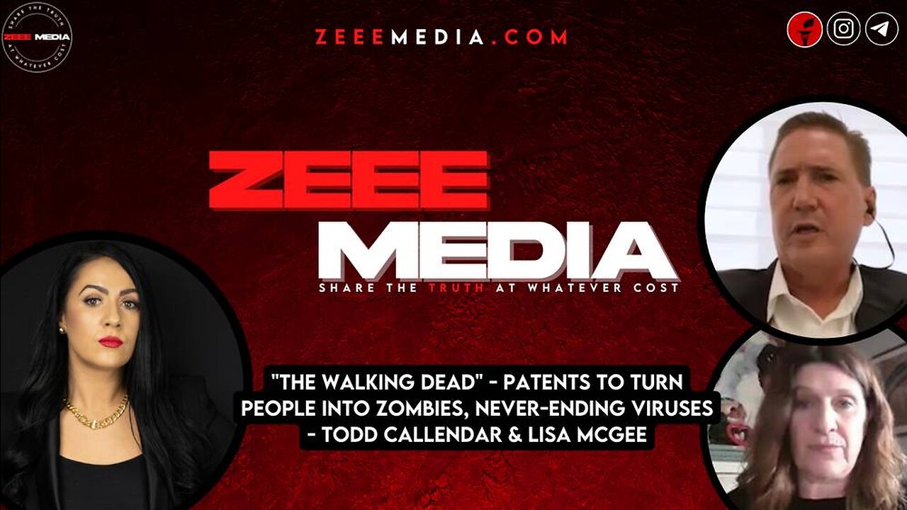 "THE WALKING DEAD" - 5G & Patents to Turn People Into Zombies, Never-ending Viruses