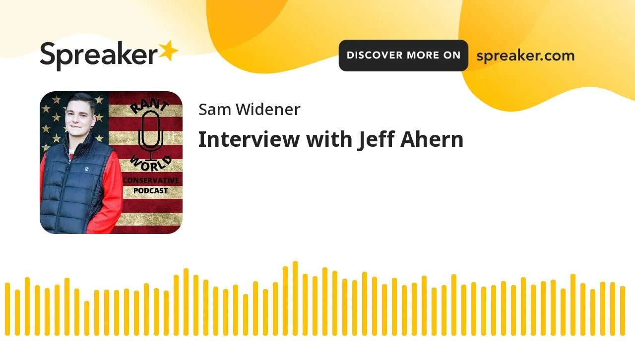 Interview with Jeff Ahern (part 1 of 2)