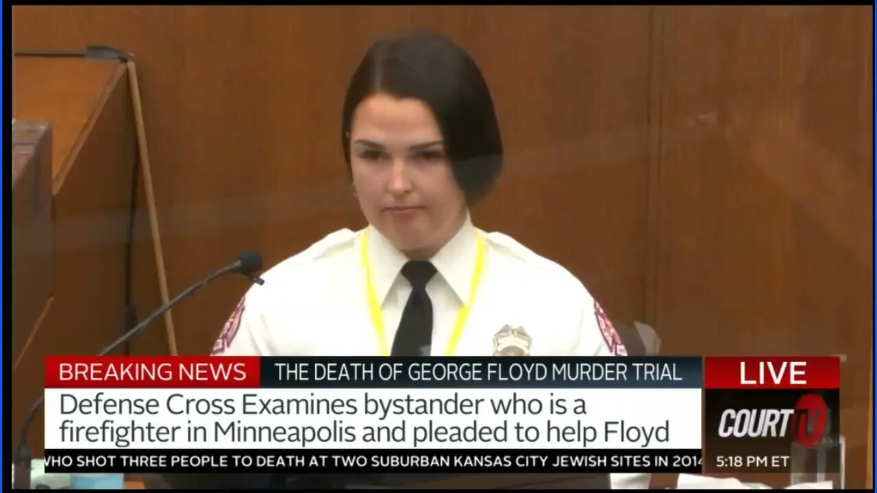 George Floyd Trial Review - Off Duty Female Firefighter - Very Biased & Argumentative Witness - 2