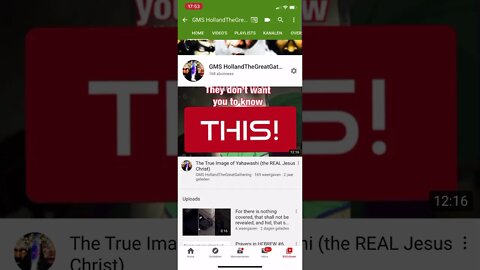 Please Subscribe to my backup channel: GMS HOLLANDTheGreatGathering144 02