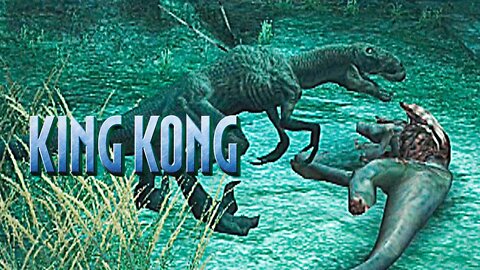 KING KONG (PS2) #5 - Batalha de DINOSSAUROS! (PT-BR)