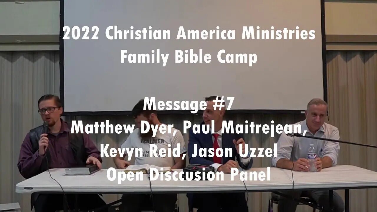 Arkansas Conference - 20AUG2022 - Open Discussion Panel - Reid, Maitrejean, Uzzel and Dyer