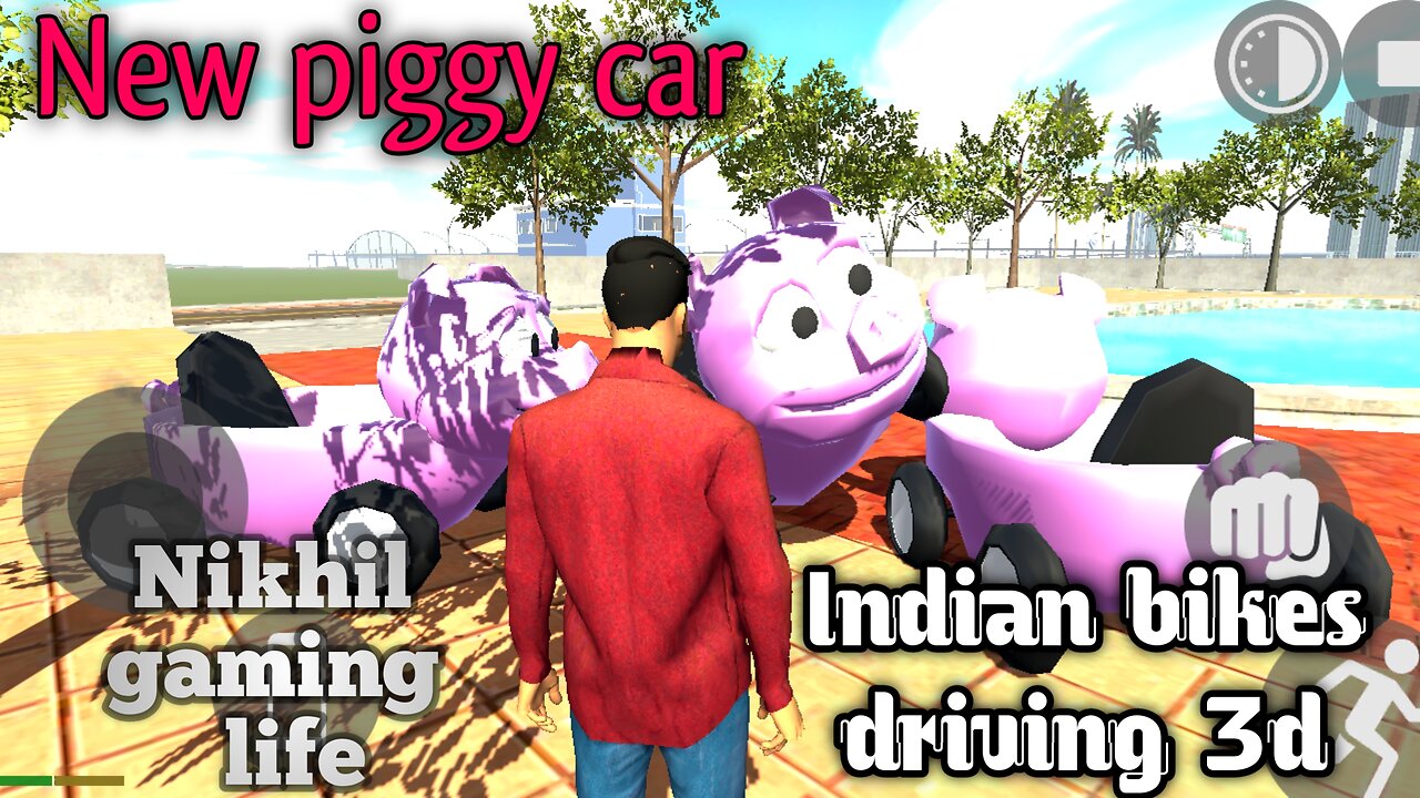 Indian bikes driving 3d | New piggy Car | Nikhil gaming life