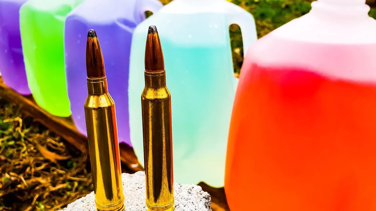 7MM MAG vs 300 WIN MAG - HOW MANY MILK JUGS???