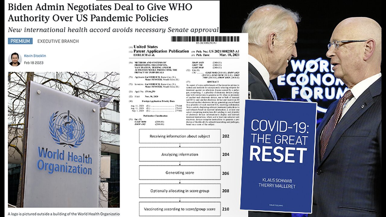 Great Reset | Biden Admin Gives WHO Authority Over U.S. Pandemic Policies | "Internet of Bodies Will Mean That Software Will Start Causing Physical HARM to Human Bodies." - Dr. Matwyshyn + What Is Patent US 2021/0082583 A1?