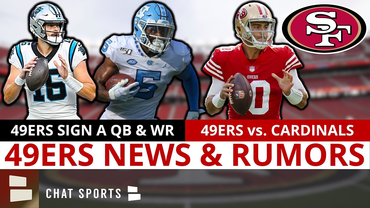 49ers Sign QB Jacob Eason & WR Dazz Newsome | LATEST San Francisco 49ers News & Rumors LIVE