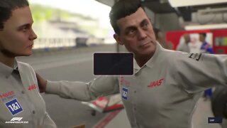 F1 Manager 2022 Season 1 Team Haas Race 14