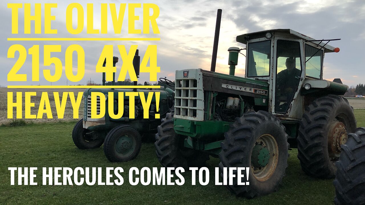 The Oliver 2150 4x4 Gets A Run This Fall! Does The Mighty Turbo Hercules Fire Right Up?