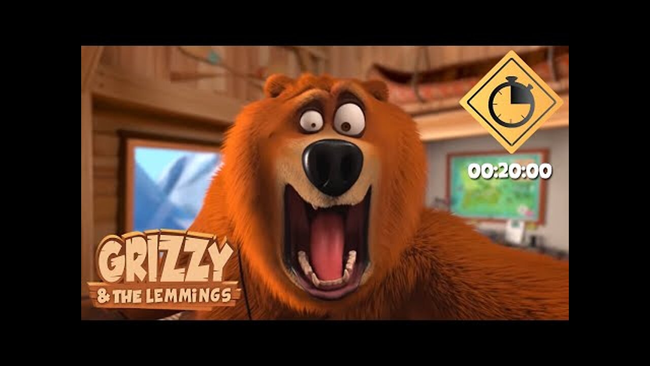 20 minutes de Grizzy & les Lemmings // Compilation #24 - Grizzy & les Lemmings