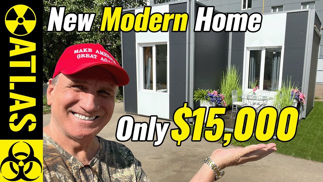 This New $15,000 MODULAR HOME was Built in ONE Day!