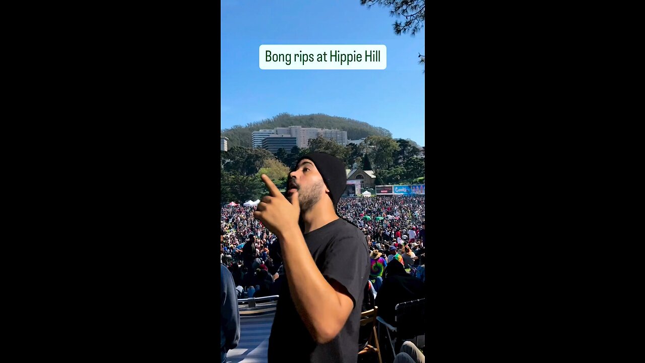 Hippie Hill in San Francisco