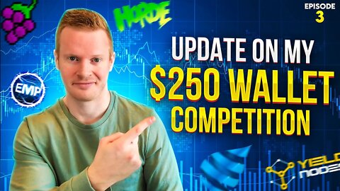 Drip vs EMP vs Grape vs Horde vs Yieldnodes vs MDB - Which $250 investment is winning? Episode 3