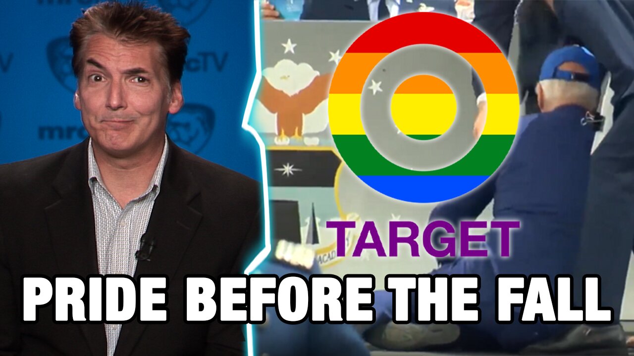 Pride Before The Fall: Media Mad About Target Boycotts - Dismiss Biden's Fall |Wacky MOLE