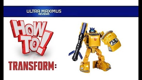 💥 How to Transform Goldbug (Netflix Bumblebee) Transformers Siege