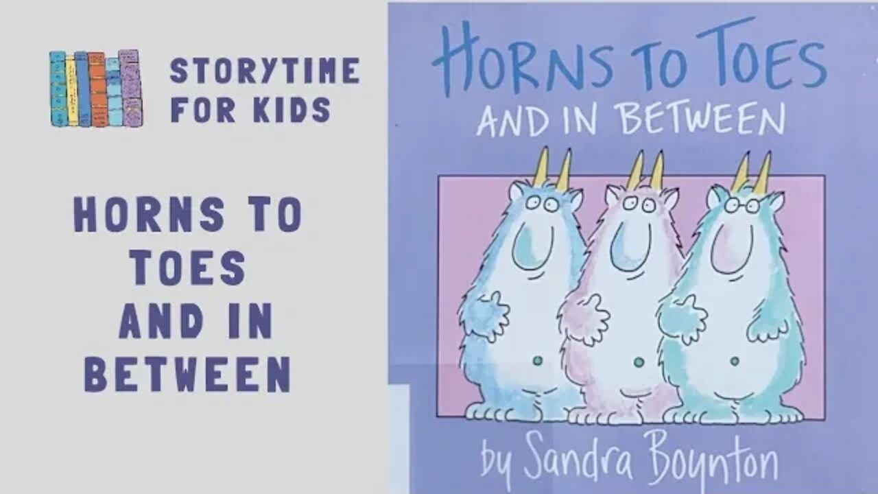 @Storytime for Kids | Horns to Toes and in Between, by Sandra Boynton